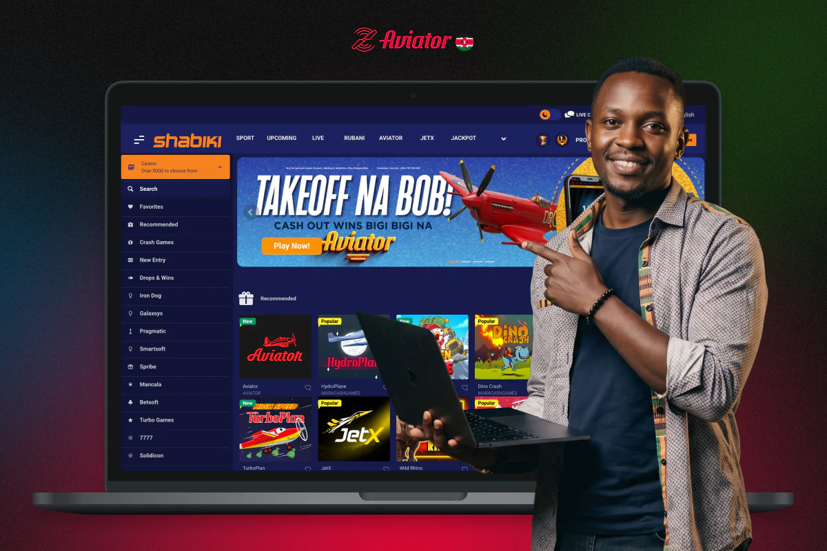 Shabiki Online Casino offers its users the chance to play Aviator online